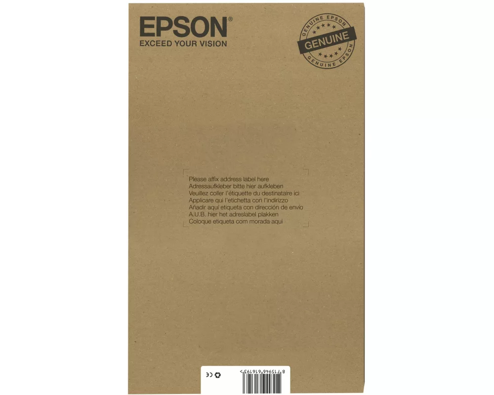 Epson 4LB Multipack, 5-colours, 33 Ink Cartridge, Easymail