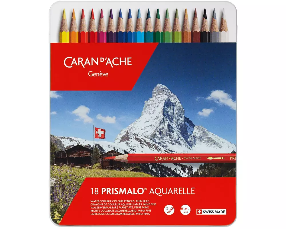 Caran d'Ache Farbstifte Prismalo 18 Stück