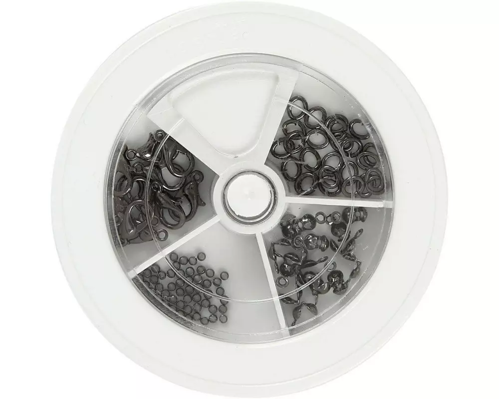 Creativ Company Verschluss Set, Anthrazit