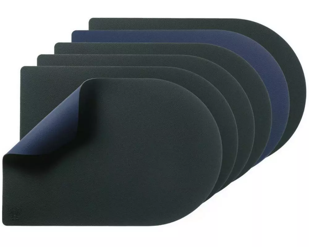 Björn Wendbares Tischset «arcus» 30 cm x 44.5 cm, Blau/Grau