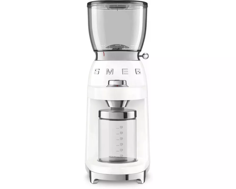 SMEG Kaffeemühle 50's Style CGF11WHEU Weiss