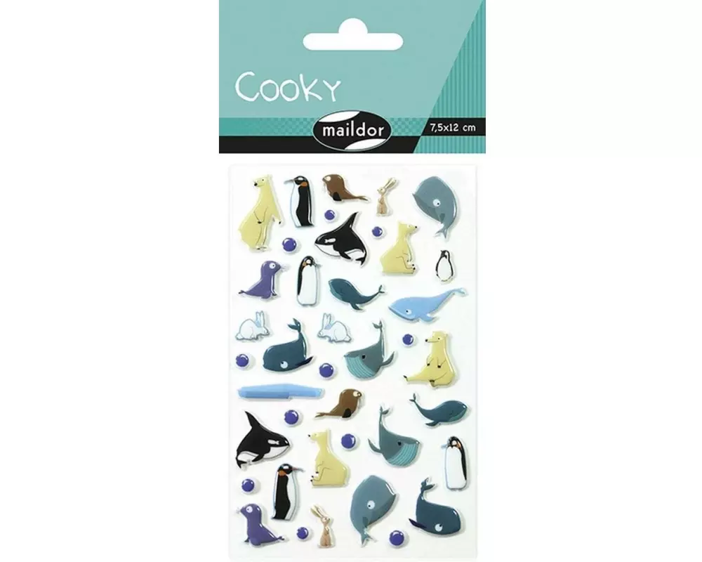 Clairefontaine Motivsticker 3D Packeis