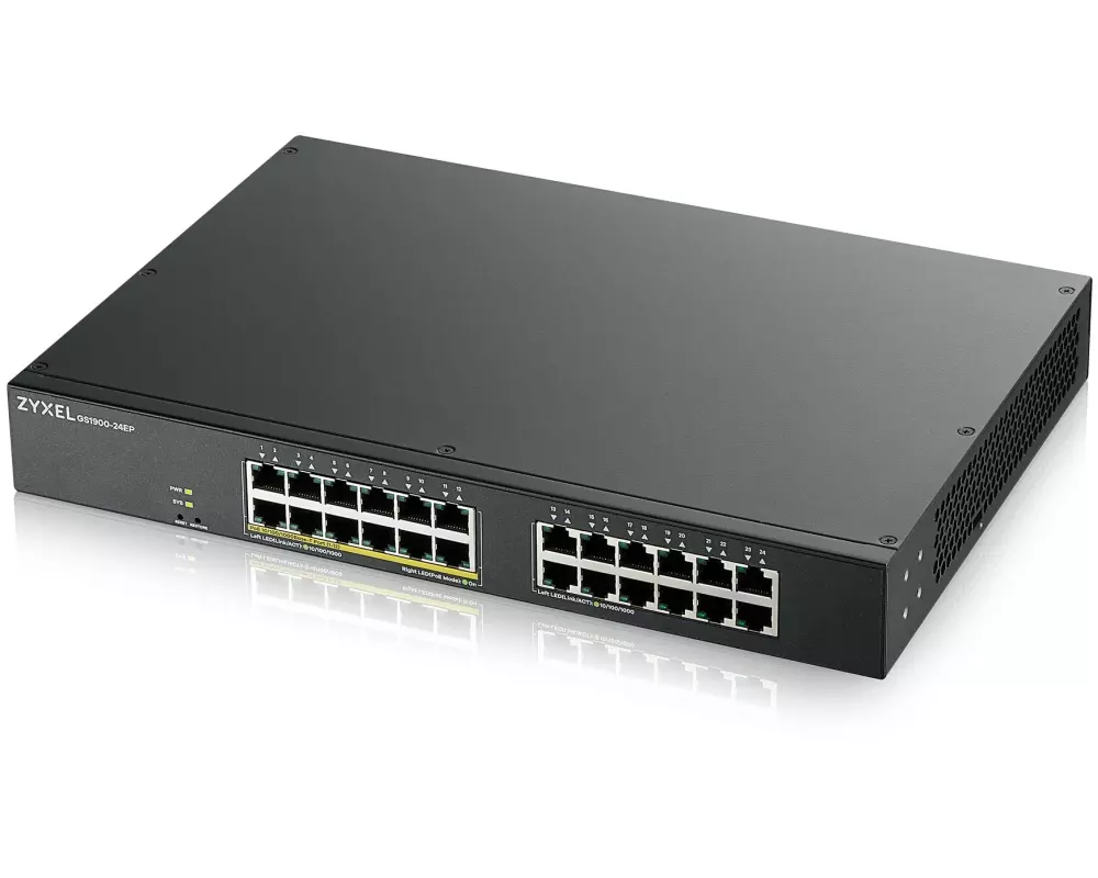 Zyxel PoE+ Switch GS1900-24EP 24 Port