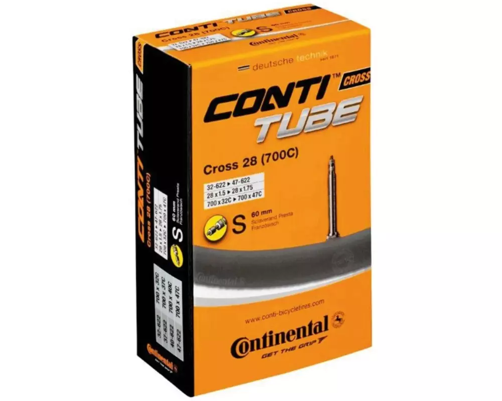 Continental Fahrradschlauch Cross Sclaverand/Presta 28 "