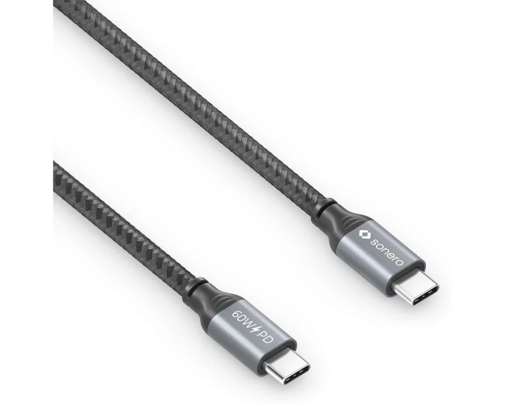 sonero USB-Ladekabel USB-C - USB-C 3 m