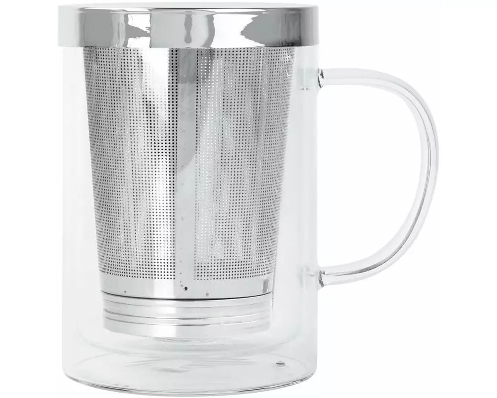Cristel Teetasse mit Filter 400 ml, 1 Stück, Transparent