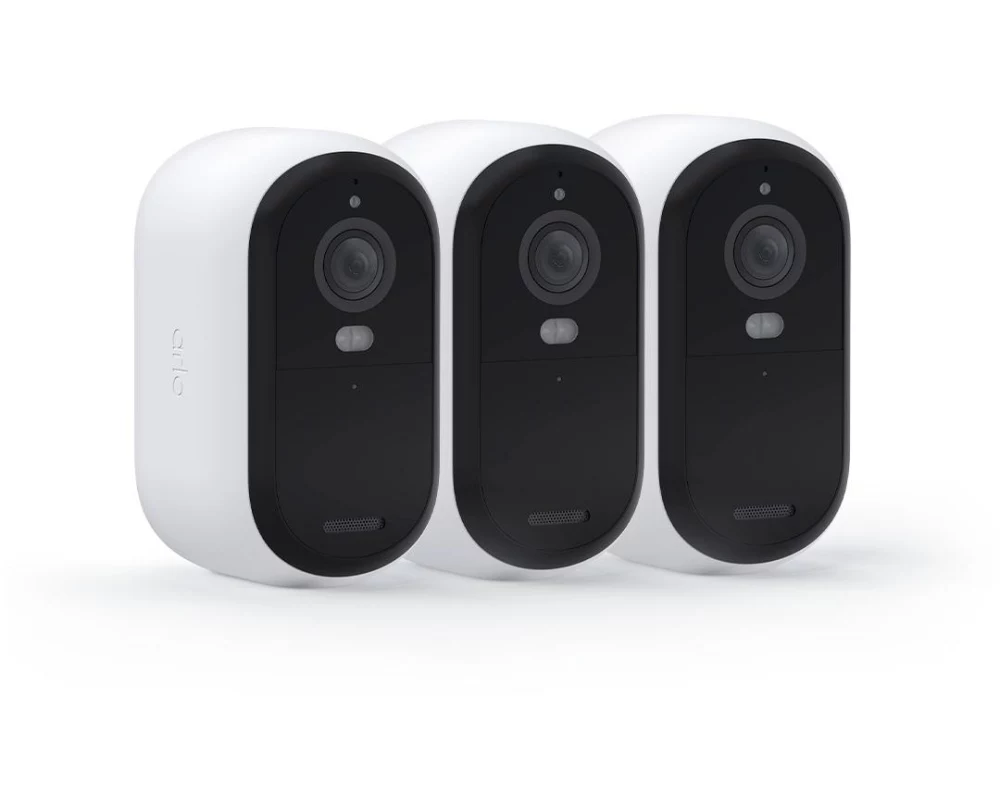 Arlo Essential Outdoor 2K (Gen 2) VMC3350 Weiss, 3er Set