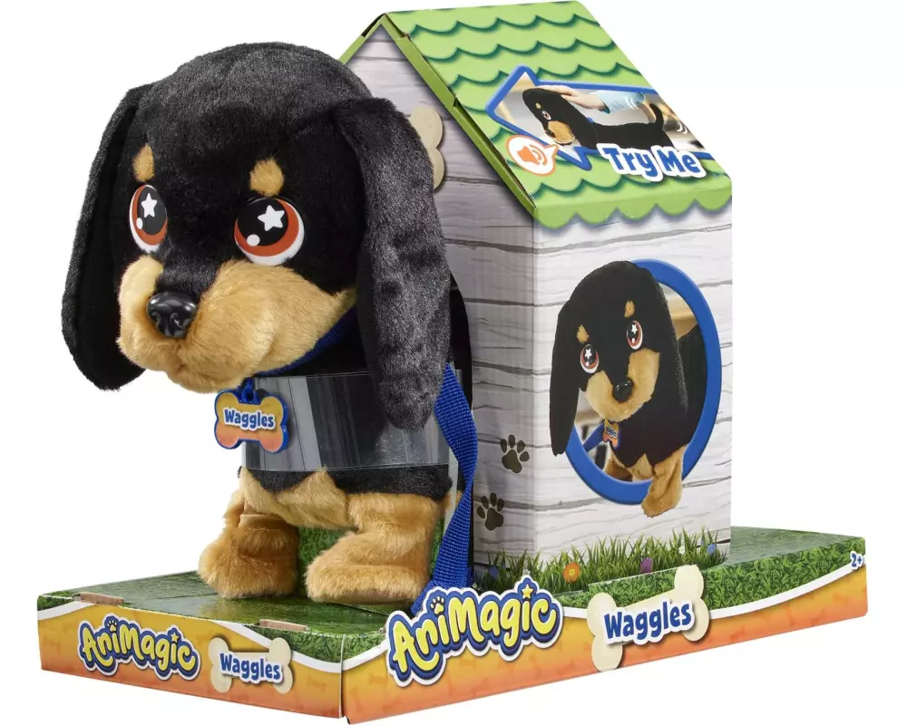 Max Bersinger Funktionsplüsch Animagic Waggles Dog