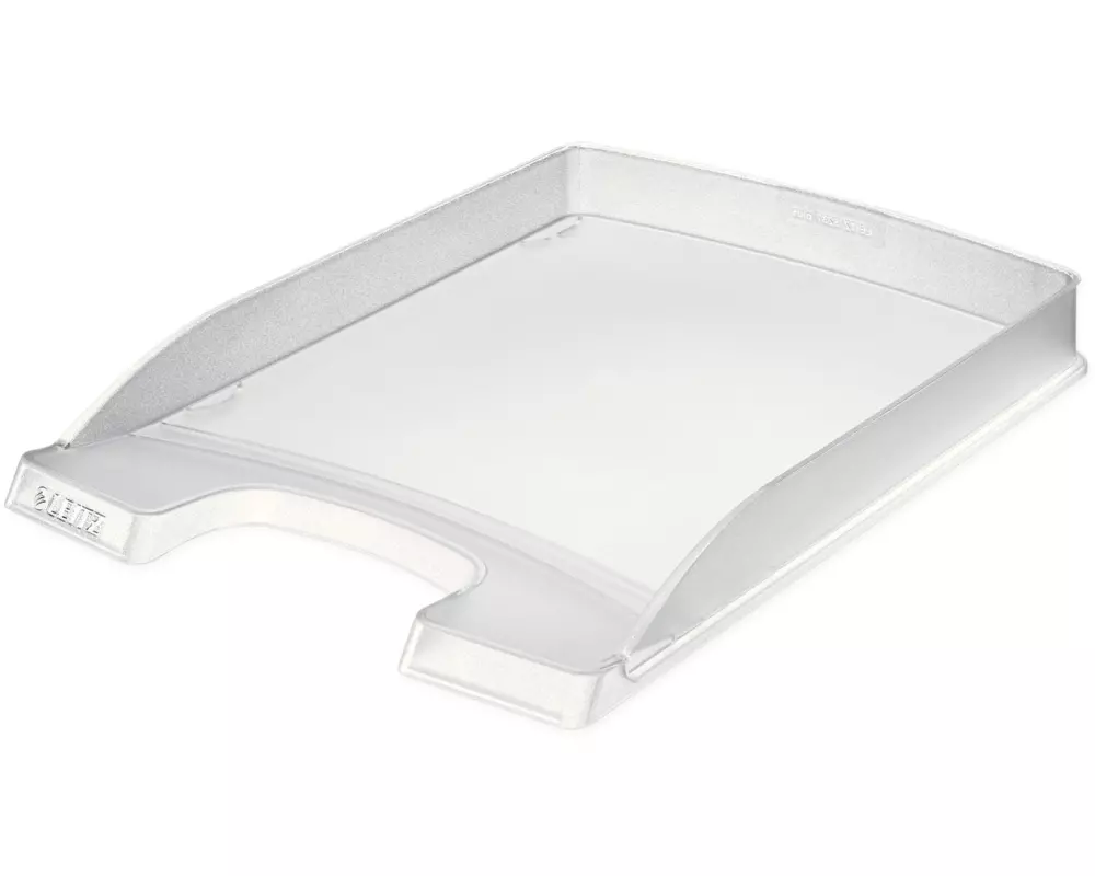Leitz Ablagekorb Plus Flach Semitransparent