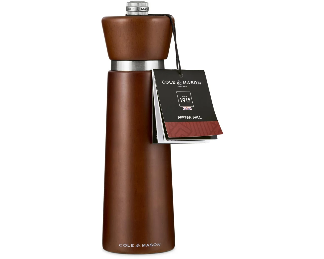 Cole&Mason Pfeffermühle Millbank 18 cm, Braun