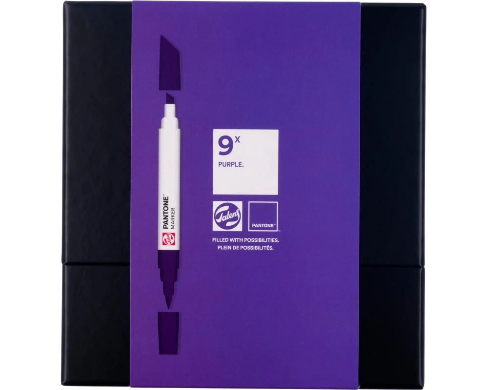 Talens Pantone Marker Set 9x Violett