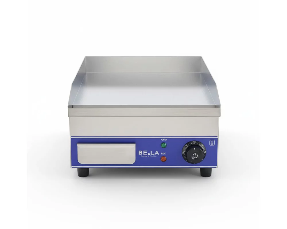 Berger Lanz BergerLanz D360 Elektro Plattengrill Chromstahl 2100 W