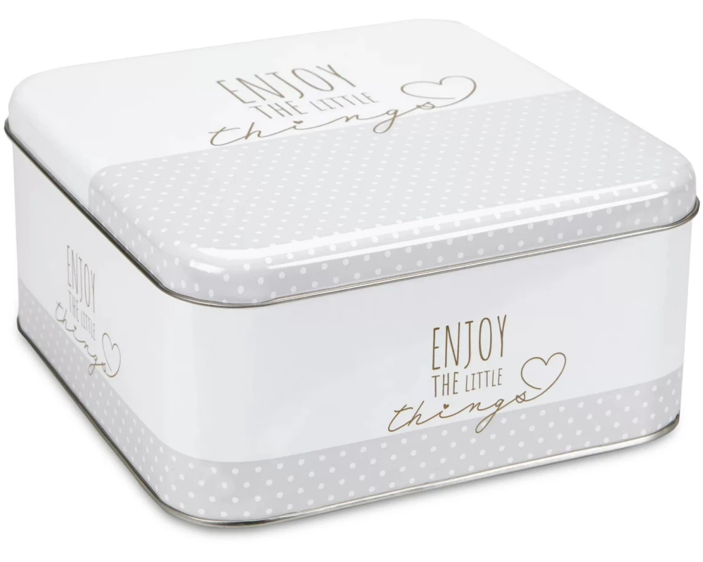Städter Vorratsbehälter Enjoy the little things 2.8 l, Weiss