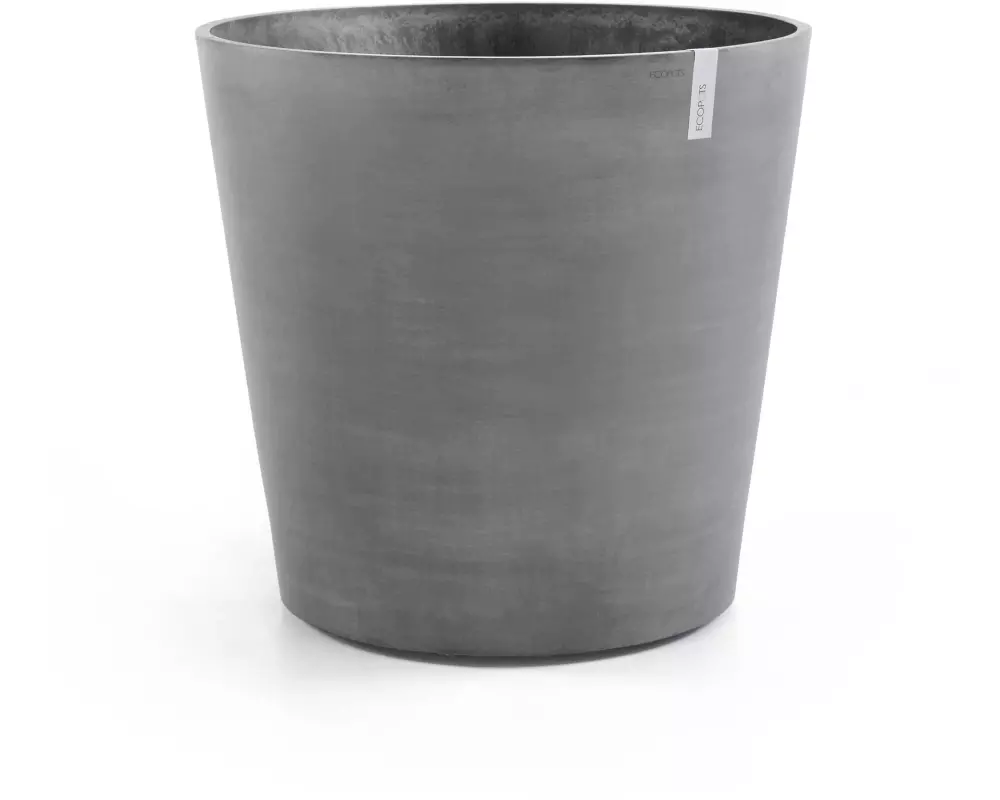 Ecopots Blumentopf Amsterdam Wheels Ø 60 cm Grey