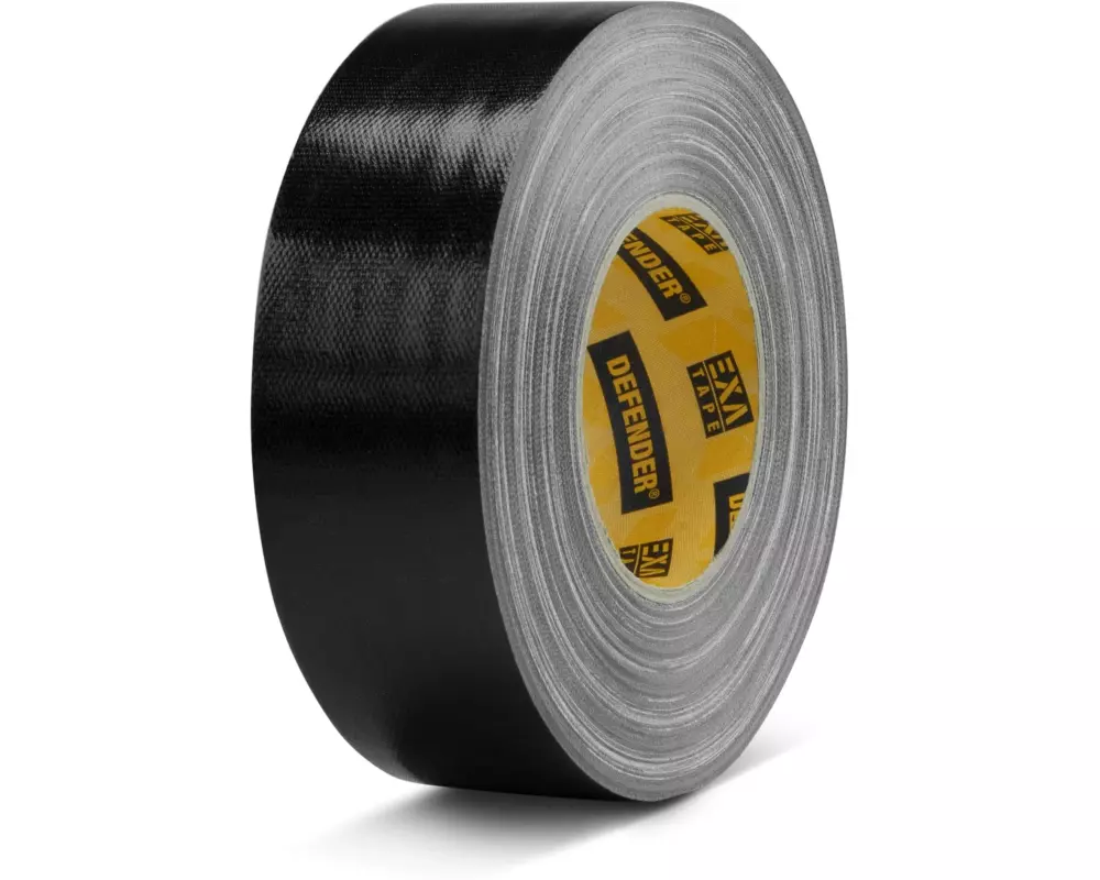 Defender Gewebeband Premium Exa-Tape B50 Bulk 50 mm x 50 m, Schwarz