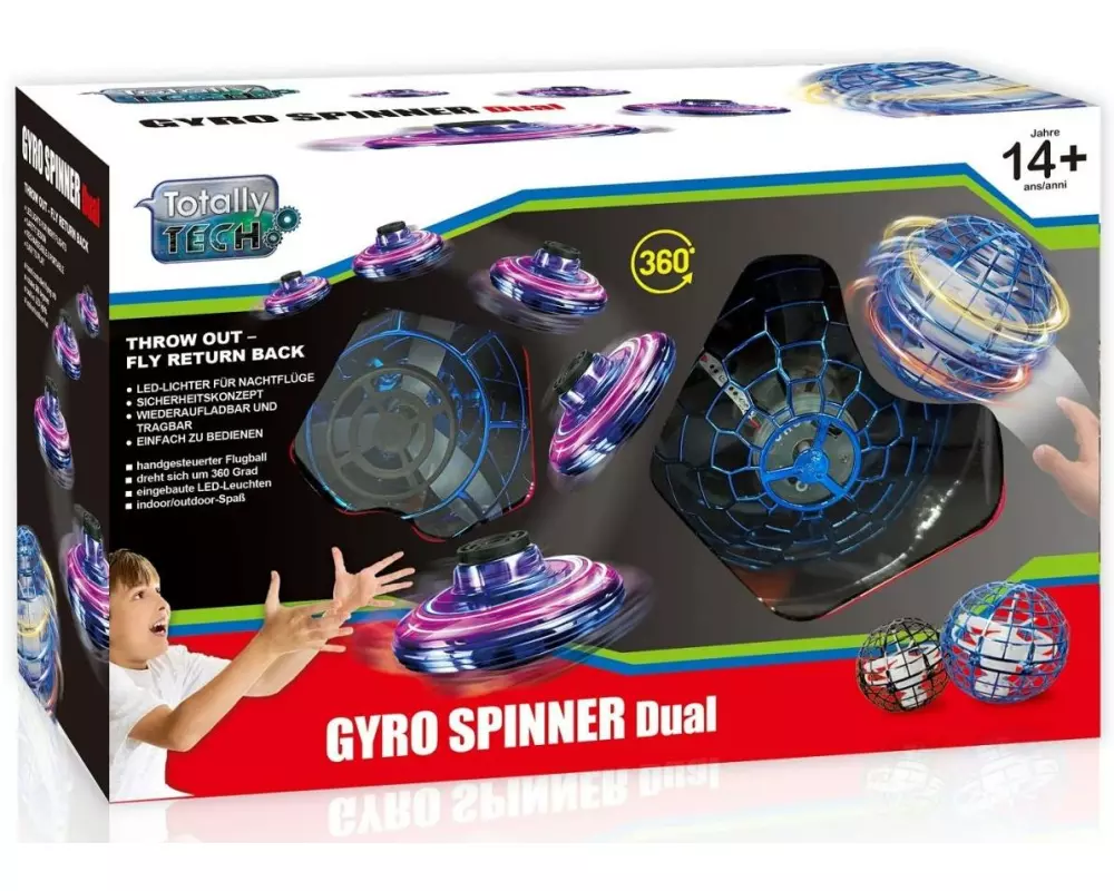 Totally Tech Gyro Spinner Duo Set