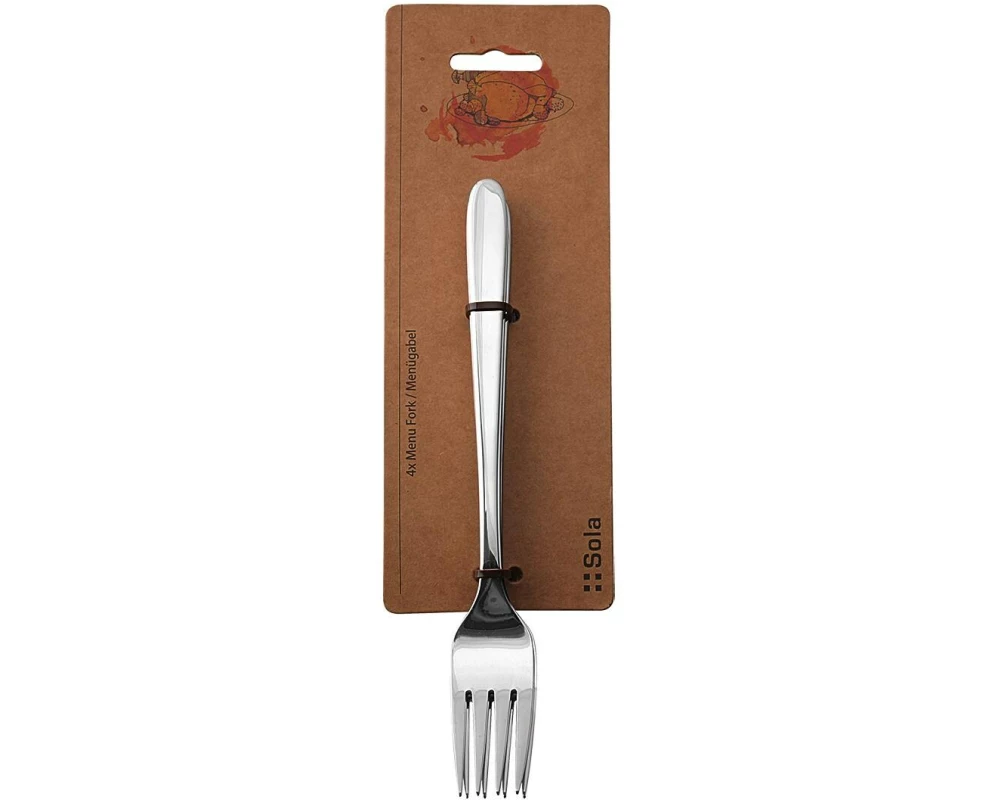 Sola Menügabel Basic Alpha, poliert, 4 Stück