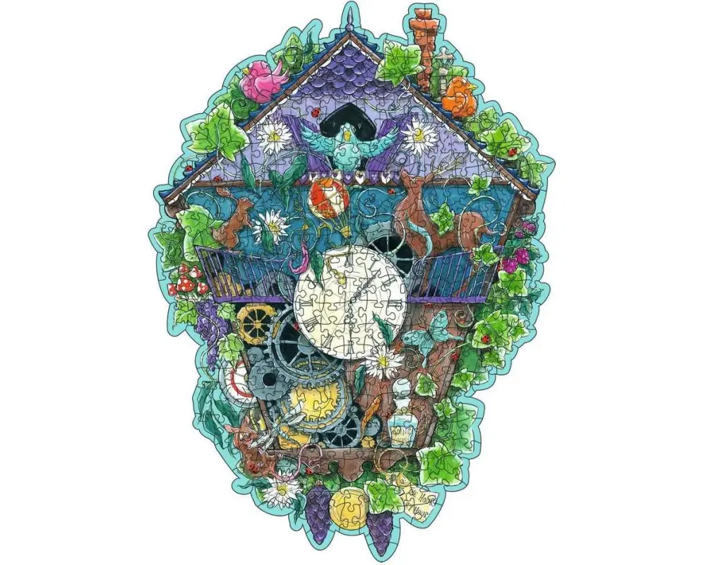Ravensburger Holz-Puzzle Cuckoo Clock Holz, 300 Teile