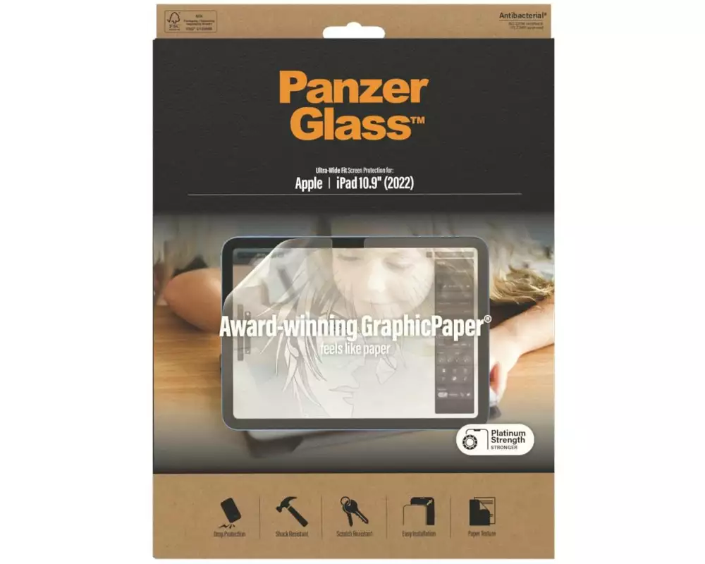 Panzerglass Tablet-Schutzfolie GraphicPaper iPad 10th Gen. 10.9" 2022
