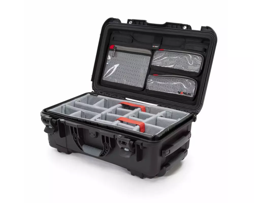 Nanuk Kunststoffkoffer 935 - TW+DO Schwarz