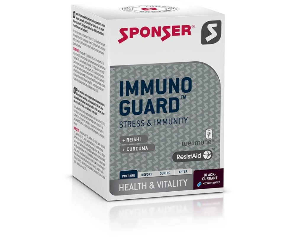 Sponser Pulver Immunoguard Blackcurrant 10 x 4 g