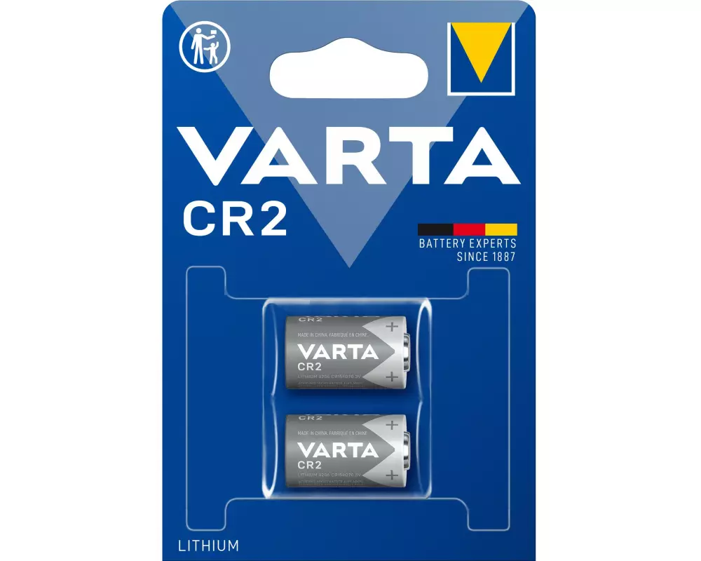 Varta Photobatterie CR2 , 2 Stück
