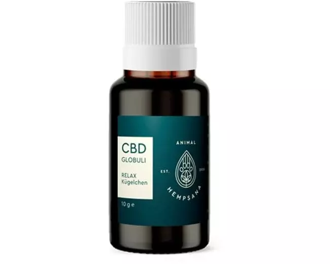 Hempsana Hunde-Nahrungsergänzung Animal CBD Globuli, 10 g