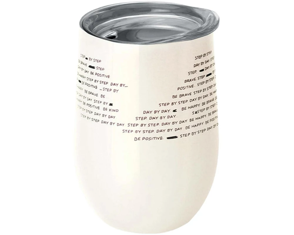 BioLoco Thermobecher Office-Daily inspiration 420 ml, Beige