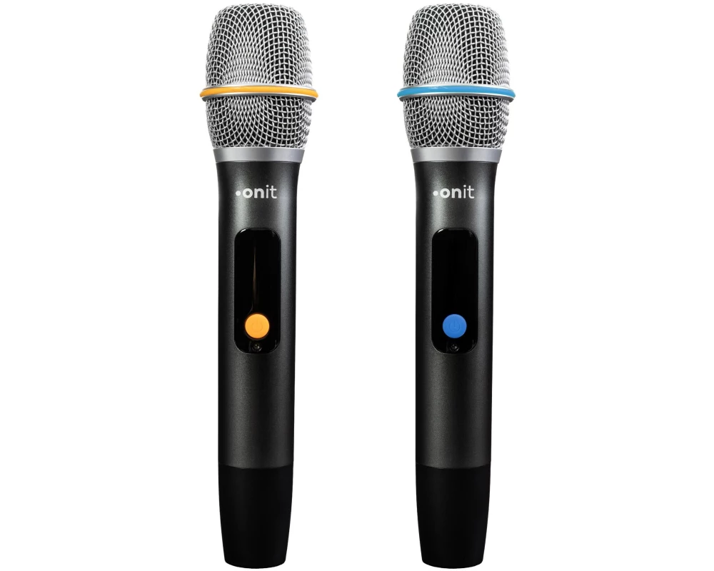 onit Karaoke Mikrofon UHF Wonderwall, 2 Stück