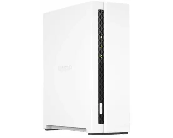 QNAP TS-133 1 bay ARM 1.8GHz Quad core 1xSATA 6Gb/s 2GB DDR4 1xGbE 1xUSB3.2 Gen1 and 1xUSB2.0