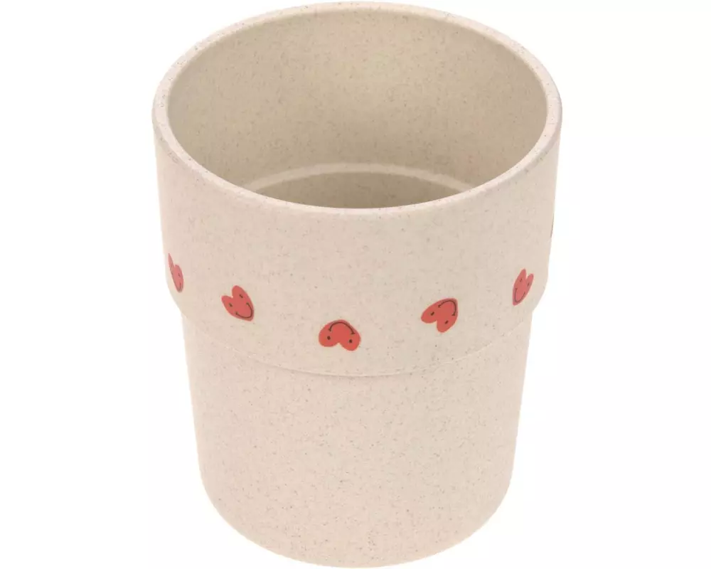 Lässig Kindertrinkbecher Happy Rascals Heart Lavender