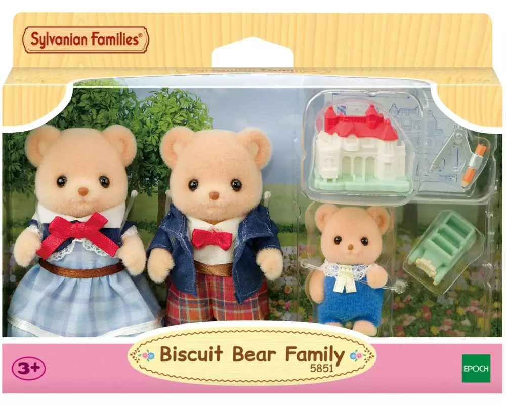 Sylvanian Families Sylvanian Families Biscuit Bären Familie Spielfigurenset
