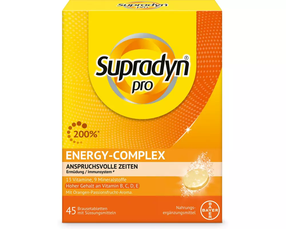 SUPRADYN Pro Energy-Complex 45 Brausetabletten