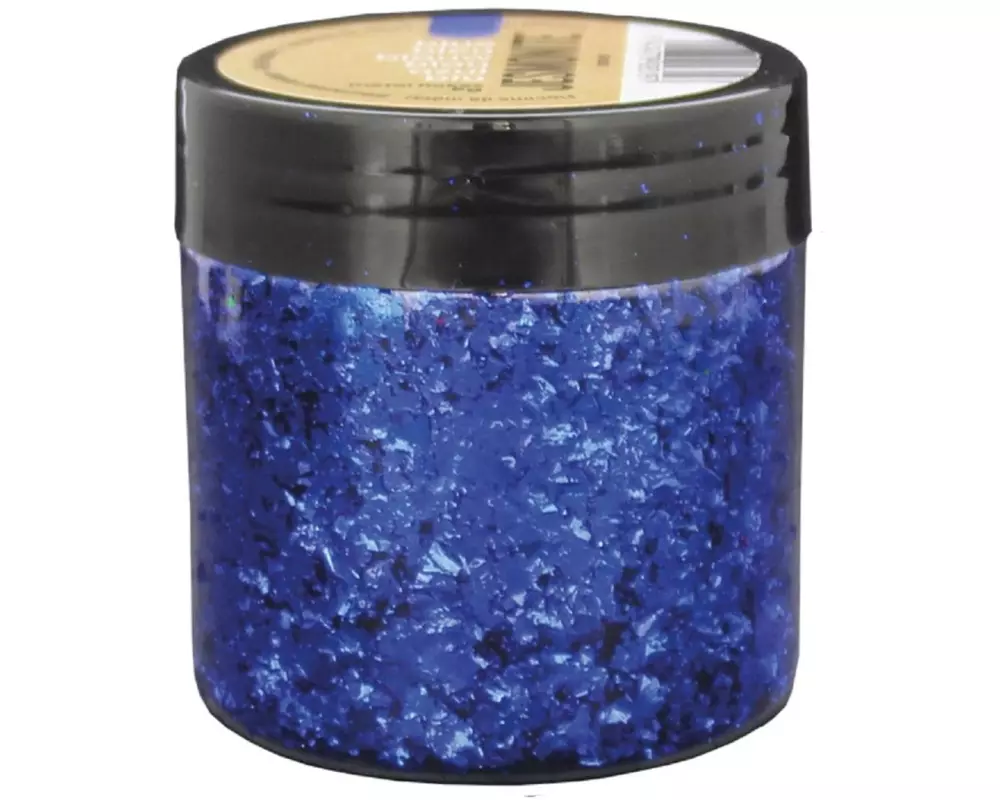 Jesmonite Blattmetall 5g, Blau