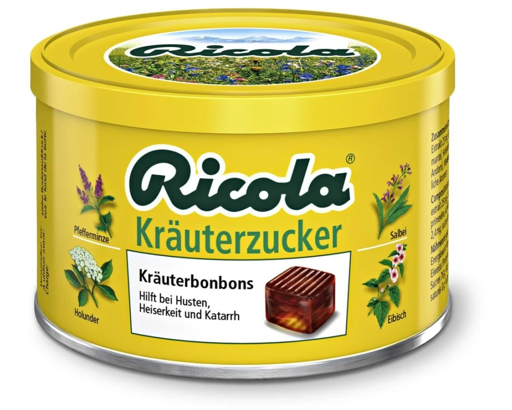 Ricola Bonbons Kräuterzucker Dose 100 g