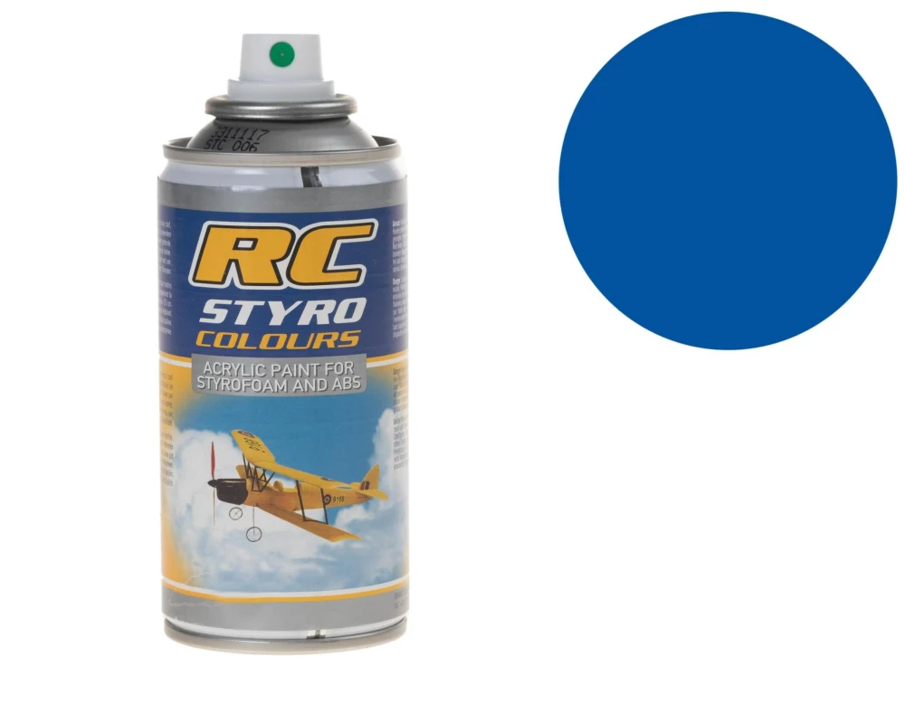 Ghiant Kunststoffspray RC STYRO French Blau 210 150 ml