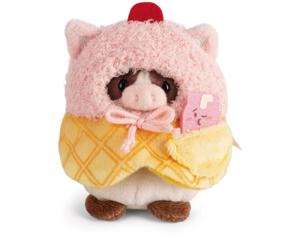 Nici Kuscheltier Kuh Moona mit Milchshake 8 cm