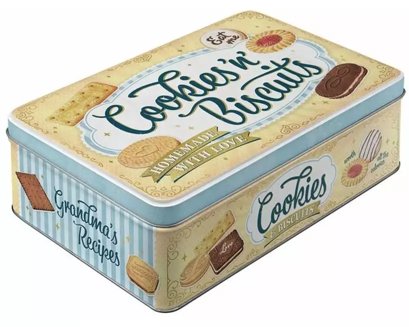 Nostalgic Art Vorratsdose Cookies 'n' Biscuits 3 l, Mehrfarbig