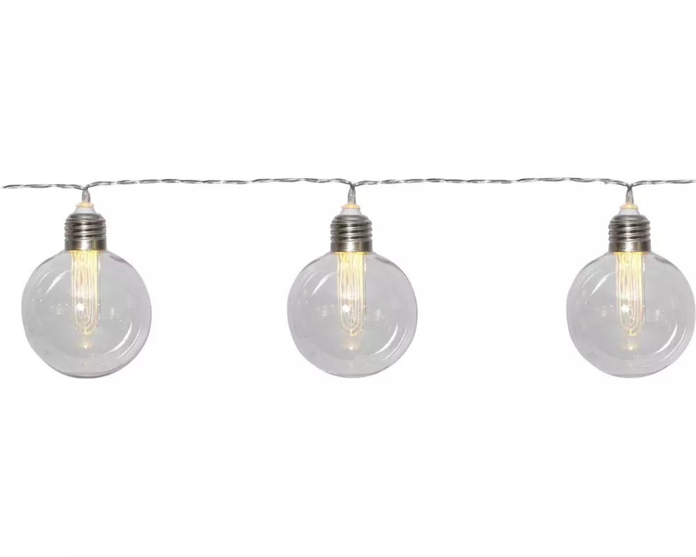 Star Trading Lichterkette Solar Chania 245 cm, Transparent