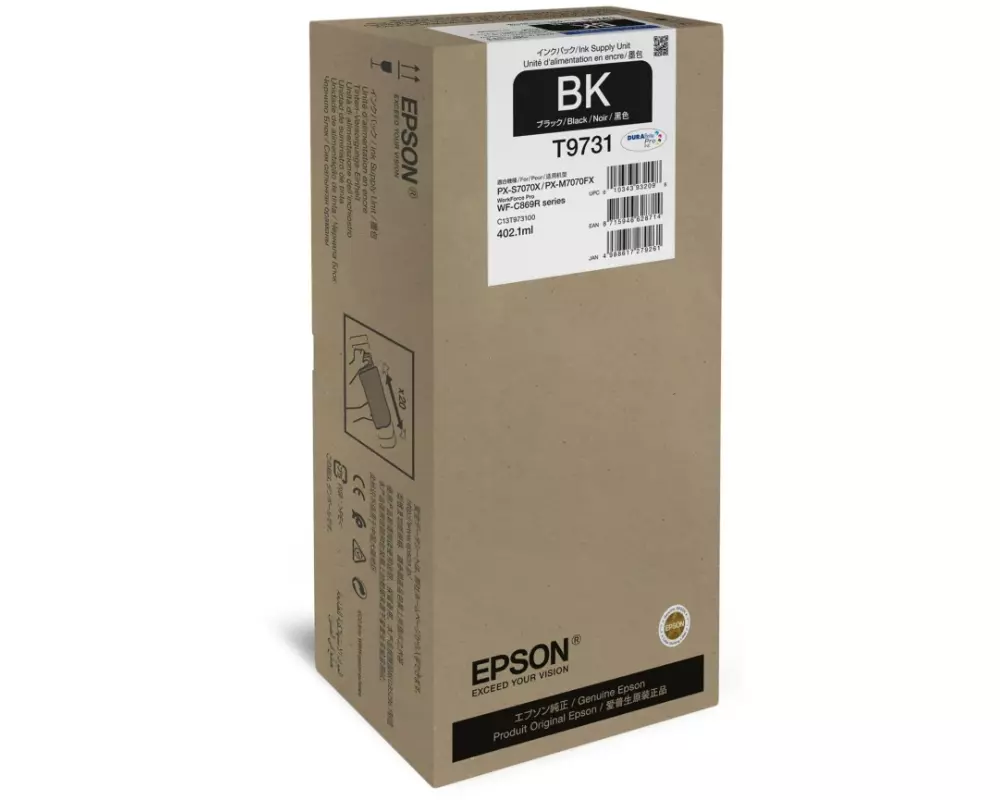 EPSON Black Ink Tank XL 22,500 pages WF-C869R