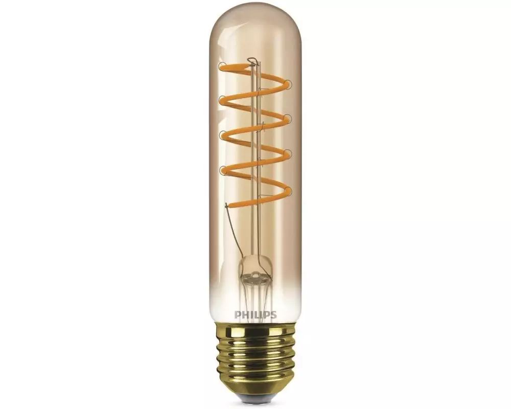 Philips Lampe LEDcla 25W E27 T32 GOLD D Warmweiss