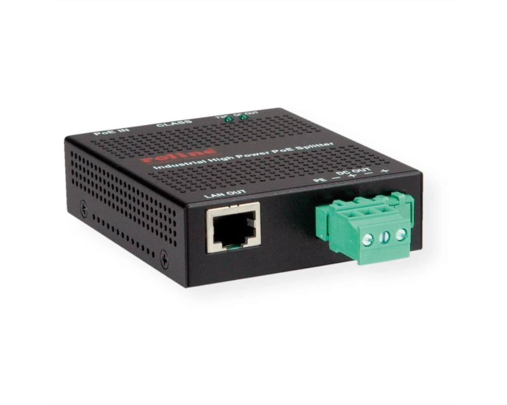 ROLINE High Power PoE Splitter, 30W