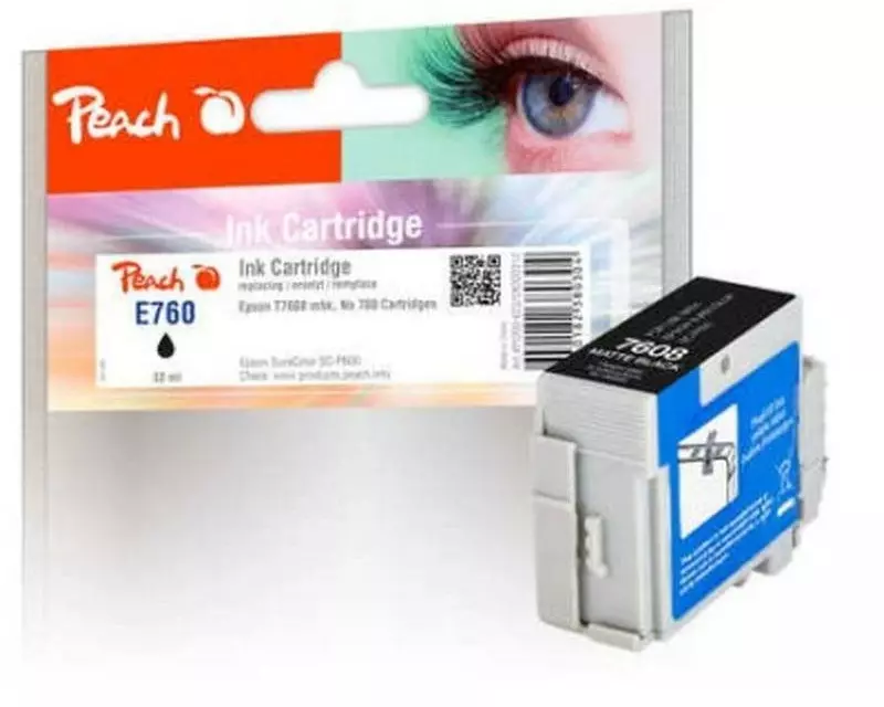 Peach Tinte Epson T7608, No760 Matte Black