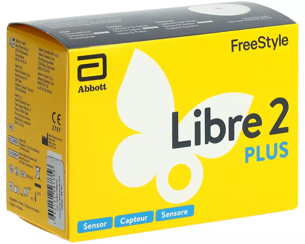 ABBOTT FREESTYLE Libre 2 Plus Sensor 15 Tage 1 Stück