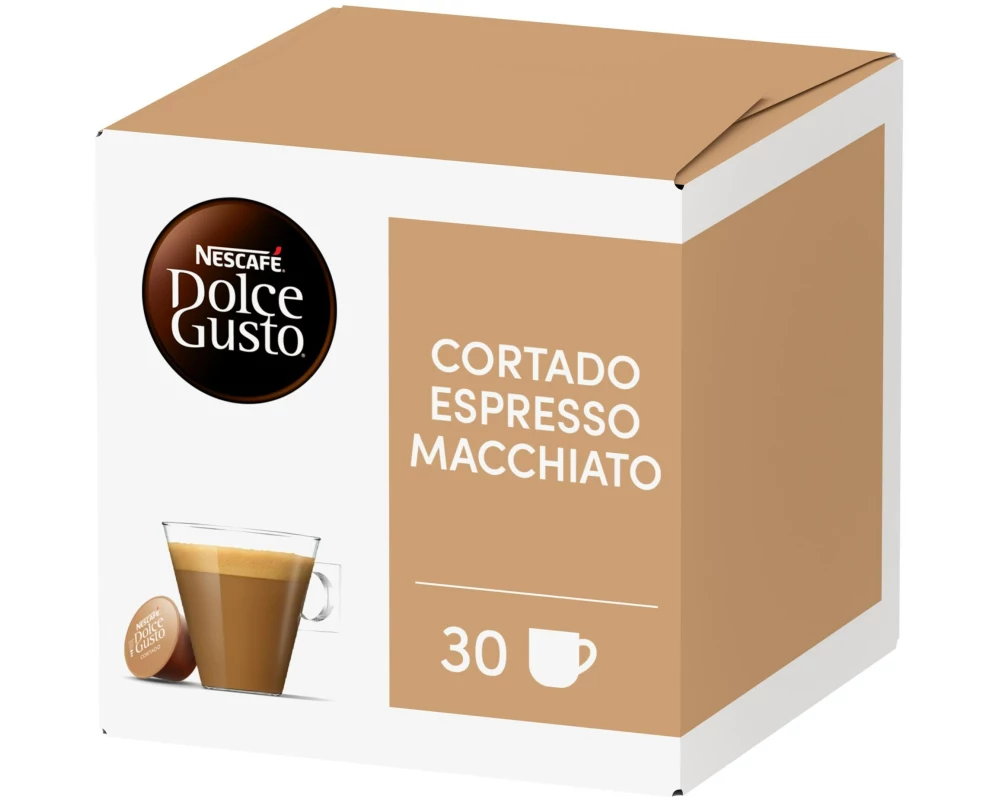 Nescafé Kaffeekapseln Dolce Gusto Cortado 30 Stück