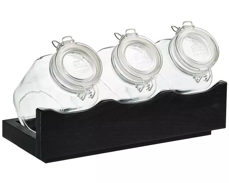 APS Buffetständer Good Morning 4-teiliges Set, Buche