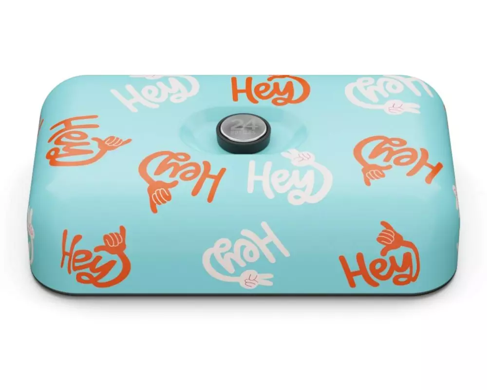 24Bottles Lunchbox Hey! Blau