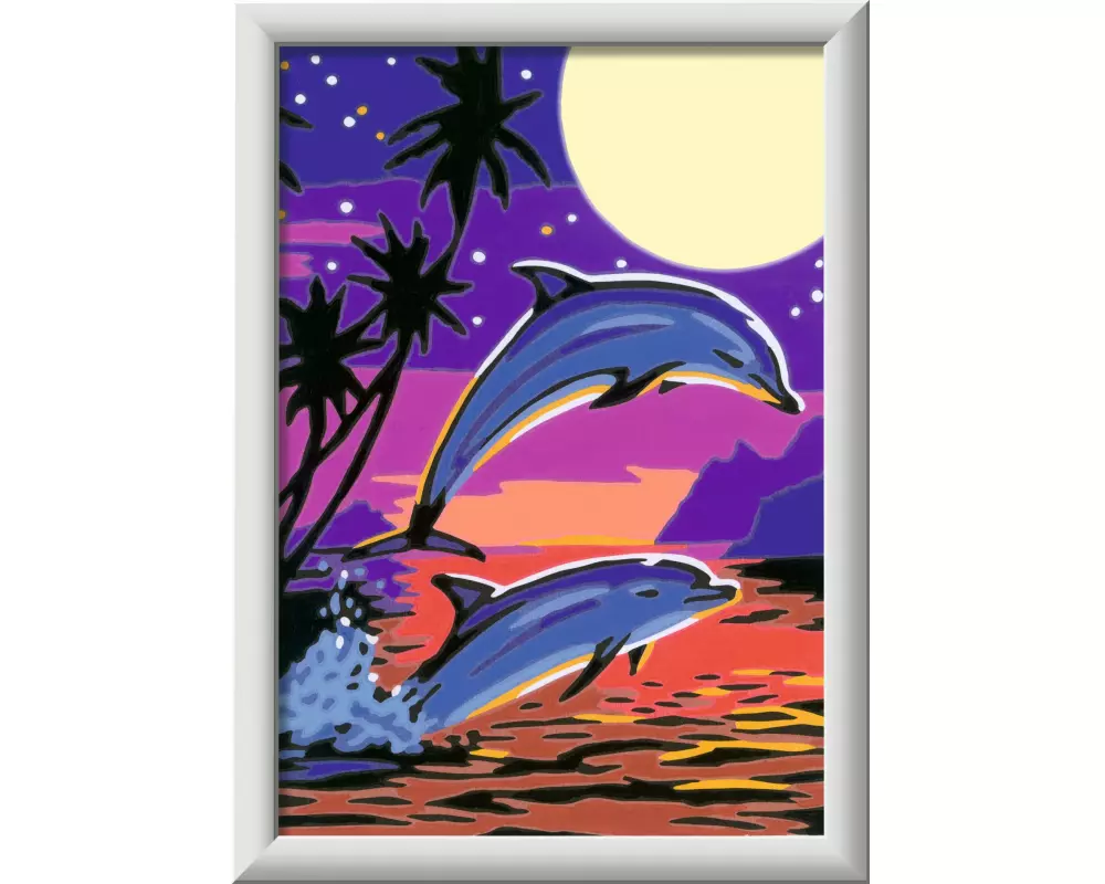 Ravensburger Malen nach Zahlen Delfin-Abenteuer