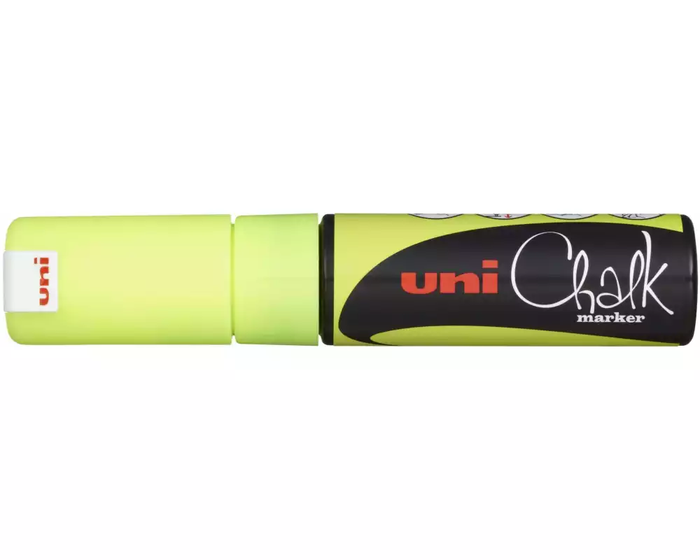 Uni Kreidemarker Uni CHALK 8 mm Fluo Gelb