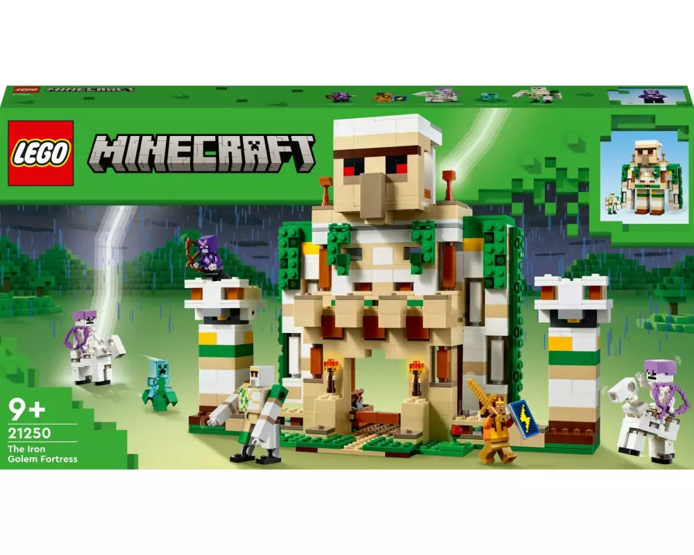 LEGO® Minecraft Die Eisengolem-Festung 21250